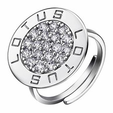 Lotus Silver 925 ECHT Silber Ring LP1252-3/1 Zirkonia Damen Circle JLP1252-3-1