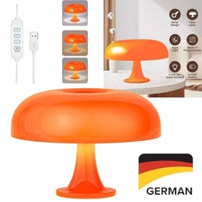 2025 Nachttischlampe Pilz Lampe Retro Lampe 60er-80er Jahre Schlafzimmer Dekor