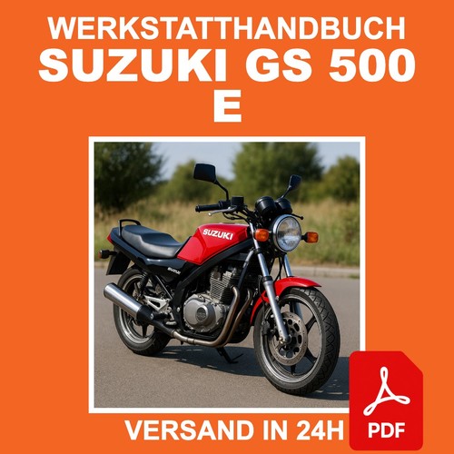 Werkstatthandbuch suzuki - suzuki, gs