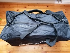 NIKE Ice Hockey Eishockey Tasche Bag Duffle Nylon schwarz XL 90 L. Retro Vintage