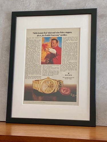Rolex day date - red, adair