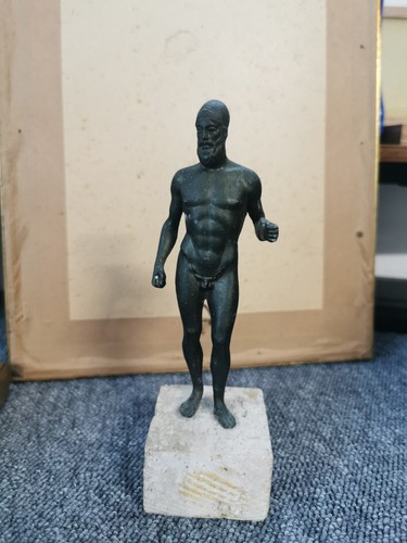 Bronzestatue faun riace replik - faun,