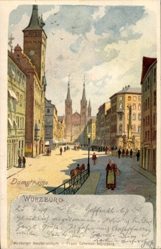 Litho würzburg domstraße - litho,
