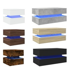 Couchtisch mit LED-Leuchten