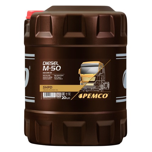 Pemco diesel shpd 20w - diesel, 20w-50