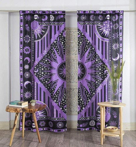 Baumwolle hippie wandbehang - baumwolle,