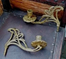 Kerzenhalter, Klavier, Piano Messing original antik 