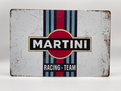 Blechschild martini racing - blechschild,