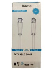 Hama SAT Kabel 90 dB 3m Weiß