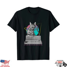Funny Cat Synthesizer Shirt