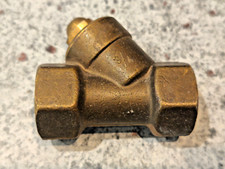 Rückschlagventil Schrägsitzventil Rückflussverhinderer Messing 3/4 Zoll IG