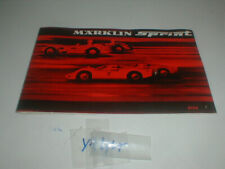 Märklin Sprint Rennbahn 1:32, Anleitungsheft mit 34 Seiten, Top , Nr. 0750 (Y144