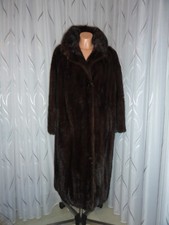 Damen echt Nerz-Pelz Mantel von Pelze Peter, Gr. 44-46