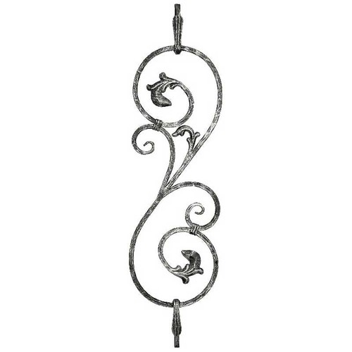 Zaunstab mit rosette - zaunstab, 95