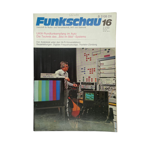 Funkschau heft zeitschrift - funkschau, /