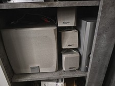 Surround Anlage Mit Verstärker 1 Booster 5 Lautsprecher.