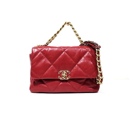 Chanel flap red mixed - 19,
