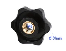 M8 Sterngriff Mutter M8