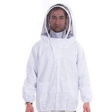 IMKERJACKE BEEComb | Baumwolle, XL | Imker Schutzjacke, Schutzhemd, Schutzanzug 