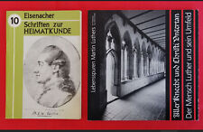 1989 WARTBURG Zeichnungen v. J. W. Goethe Eisenacher Schr. H. 10 + Martin Luther