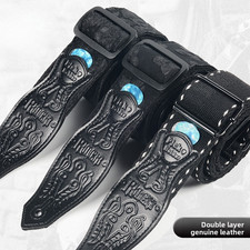 Lederkopf Gitarrengurt Akustik