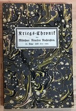 Kriegs-Chronik der Münchner neuesten Nachrichten 36. Folge 1917, Heft 351-360 As