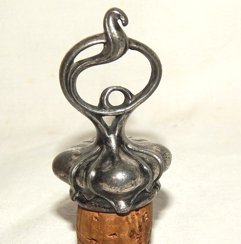 Zierkorken jugendstil metall - jugendstil,