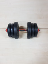 Hantelset 20 kg – Kunststoff Hantelscheiben 2×5 kg, 4×2,5 kg, Kurzhantel