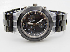 SWATCH IRONY DIAPHANE CHRONO FULL BLOODED NIGHT - NEUWARE