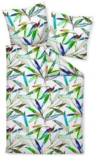 Janine Bettwäsche Set  135x200 - 80x80 cm Mako Satin 100% Cotton - modern art