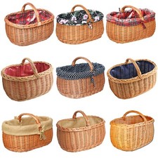 Einkaufskorb mit Stoff Einlage