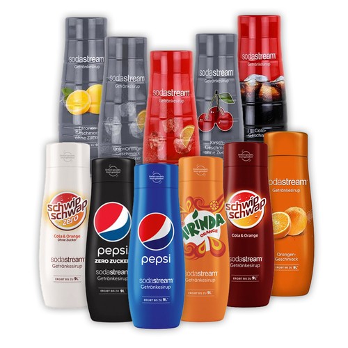 Sodastream sirup sorten - sodastream,
