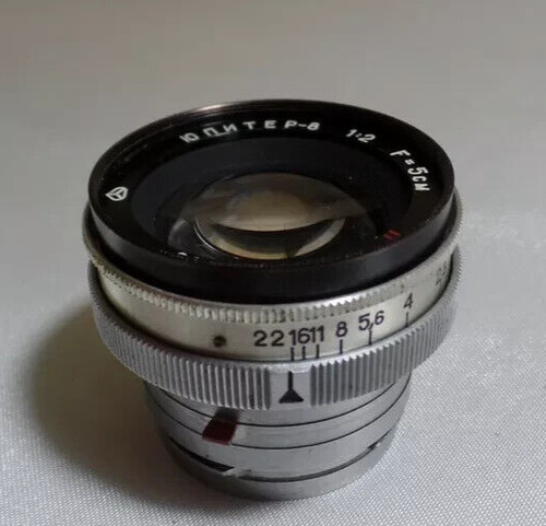 Jupiter lens f2 - d, f2/50mm