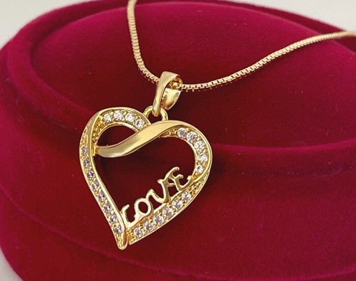 Halskette love herz - love,