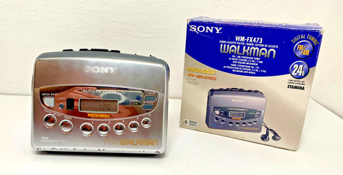 Sony fx473 walkman silber - wm-fx473,
