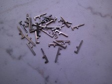 30 Schienenverbinder / Gleisverbinder Hohlprofil DDR Piko Spur N (P1)