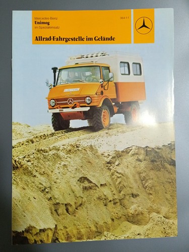 Original prospekt unimog - prospekt,