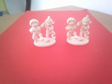 2 alte Linde Aufstellfiguren --- Max und Moritz