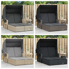 Doppel Sonnenliege mit Dach