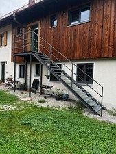 Außentreppe 280cm mit Podest