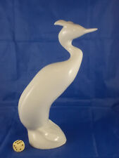 Porzellanfigur Royal Dux Bohemia VOGEL Reiher Mid Century Jaroslav Jezek 60er