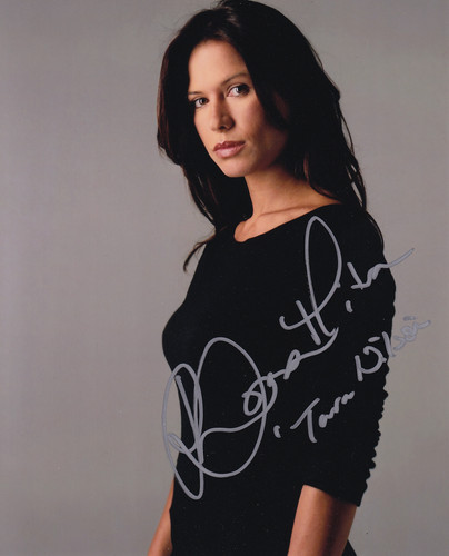 Rhona mitra signed - signed, autogramm