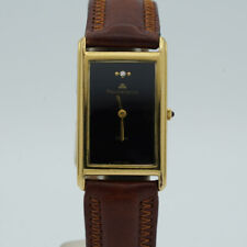 MAURICE LACROIX DAMEN UHR STAHL FIABA VINTAGE MIT LEDER BAND QUARZ 58955 ML092