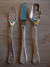 3-tlg. Besteckset  -  Robbe & Berking - Mod. KARAT  - Silber 90