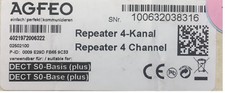 AGFEO Repeater für DECT30 und DECT35 4-Kanal
