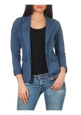 Damen Blazer Kurzjacke Jersey