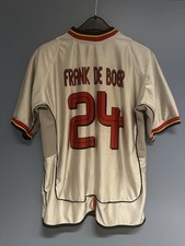 Galatasaray Istanbul Trikot Frank de Boer 2002/2003 Silver Away Vintage L Shirt