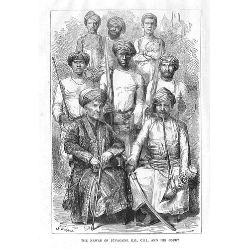 India the nawab junagadh - india,