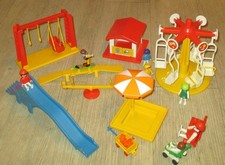 Playmobil Großer Spielplatz mit Karussell Vintage Konvolut Sammlung