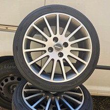 ☀️ Borbet LS 7x16" 4x100 ET41 Sommerreifen 195/45R16 Räder Civic 